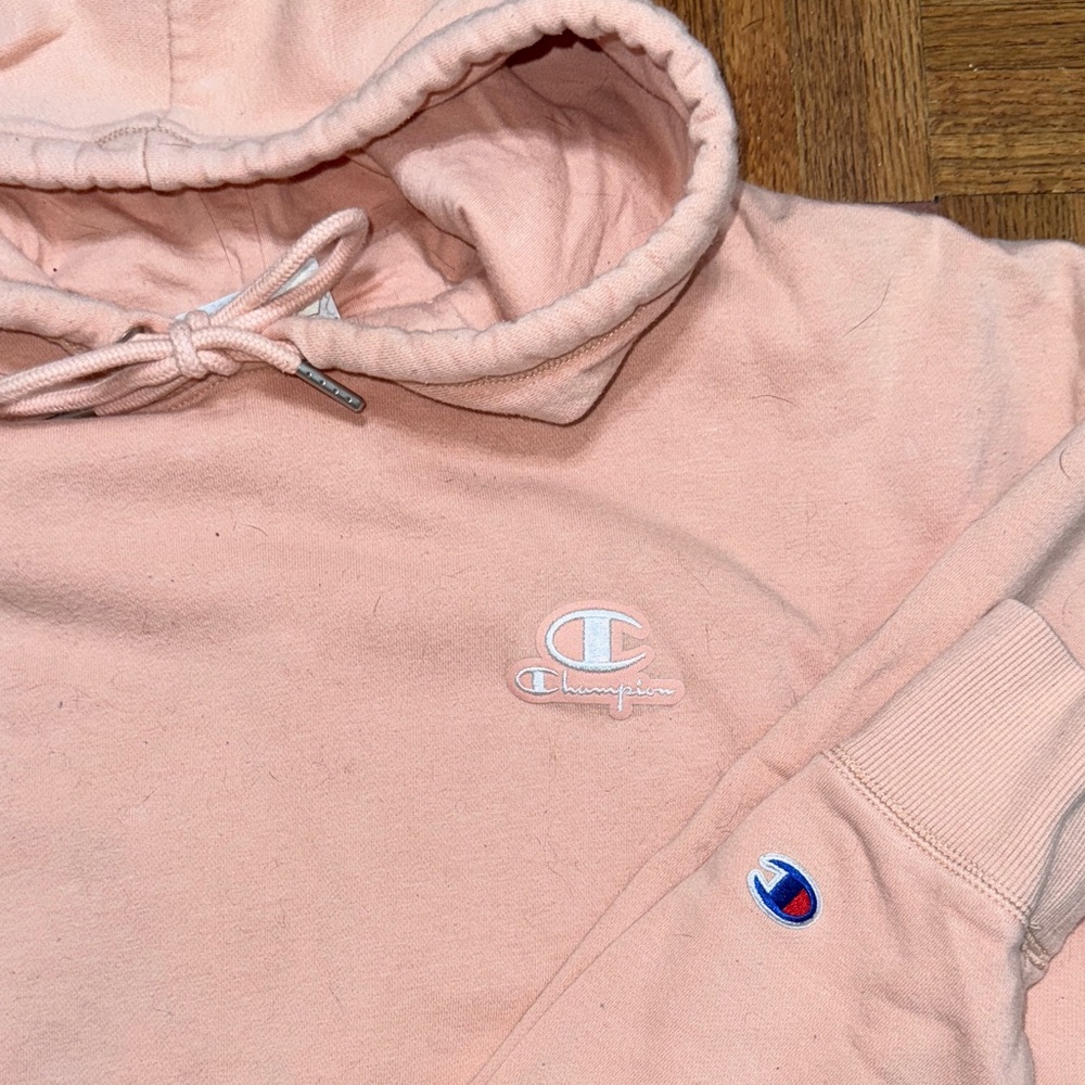 Champion Soft Pink hoodie